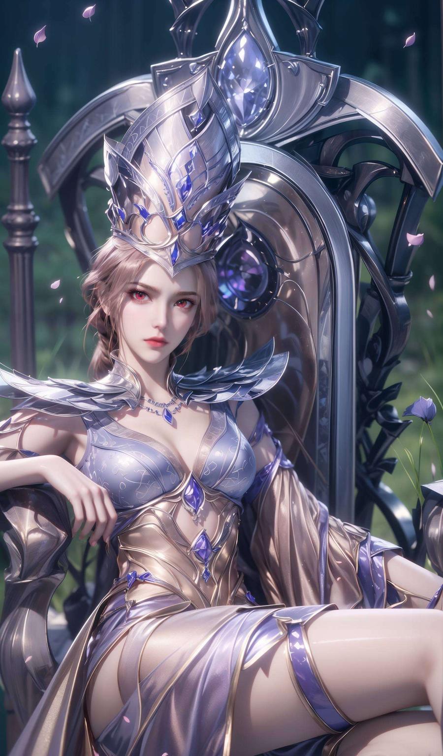 清新你的视界比比东挺胸