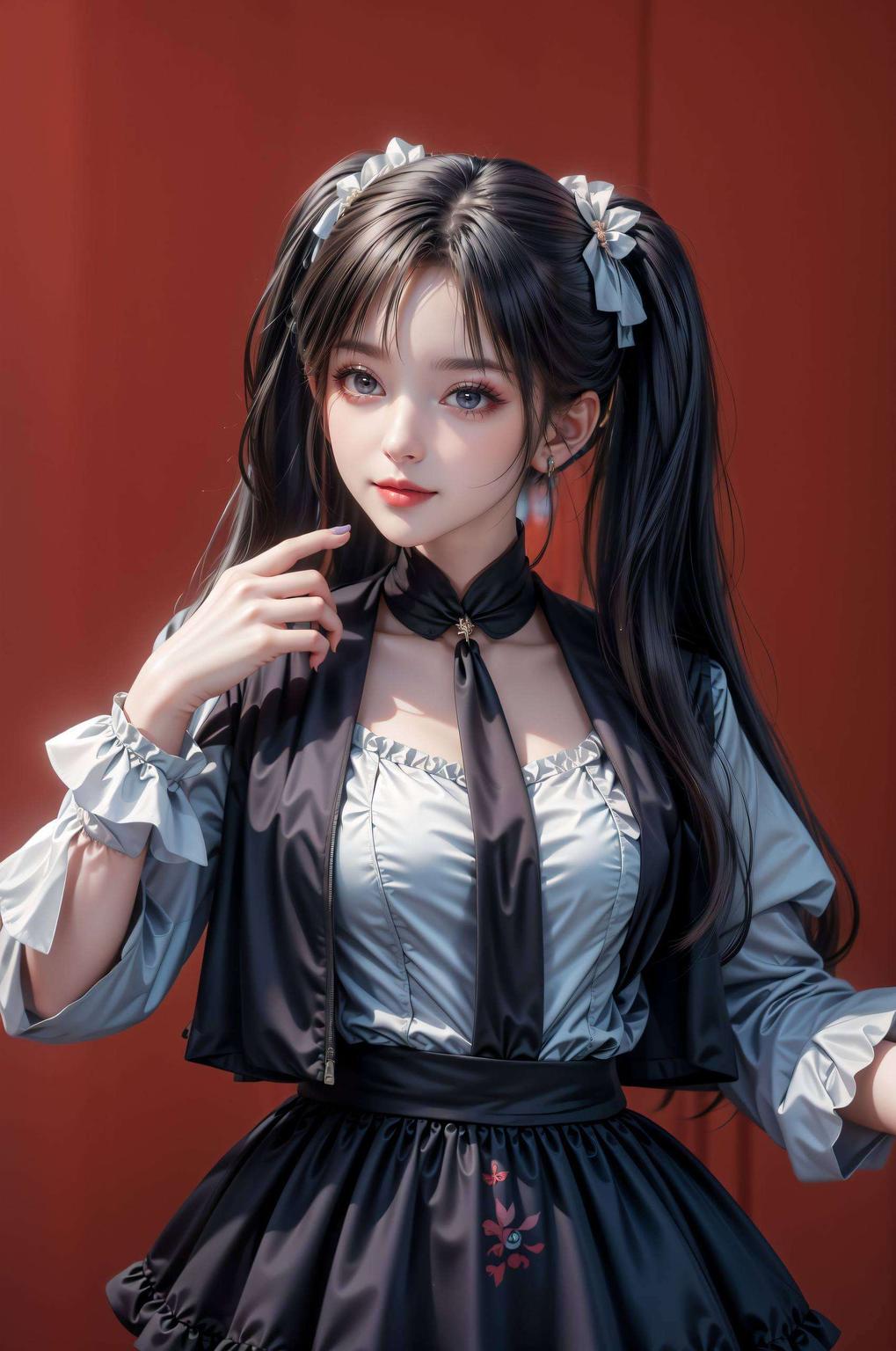 简洁风碧瑶仙子免费壁纸清新脱俗