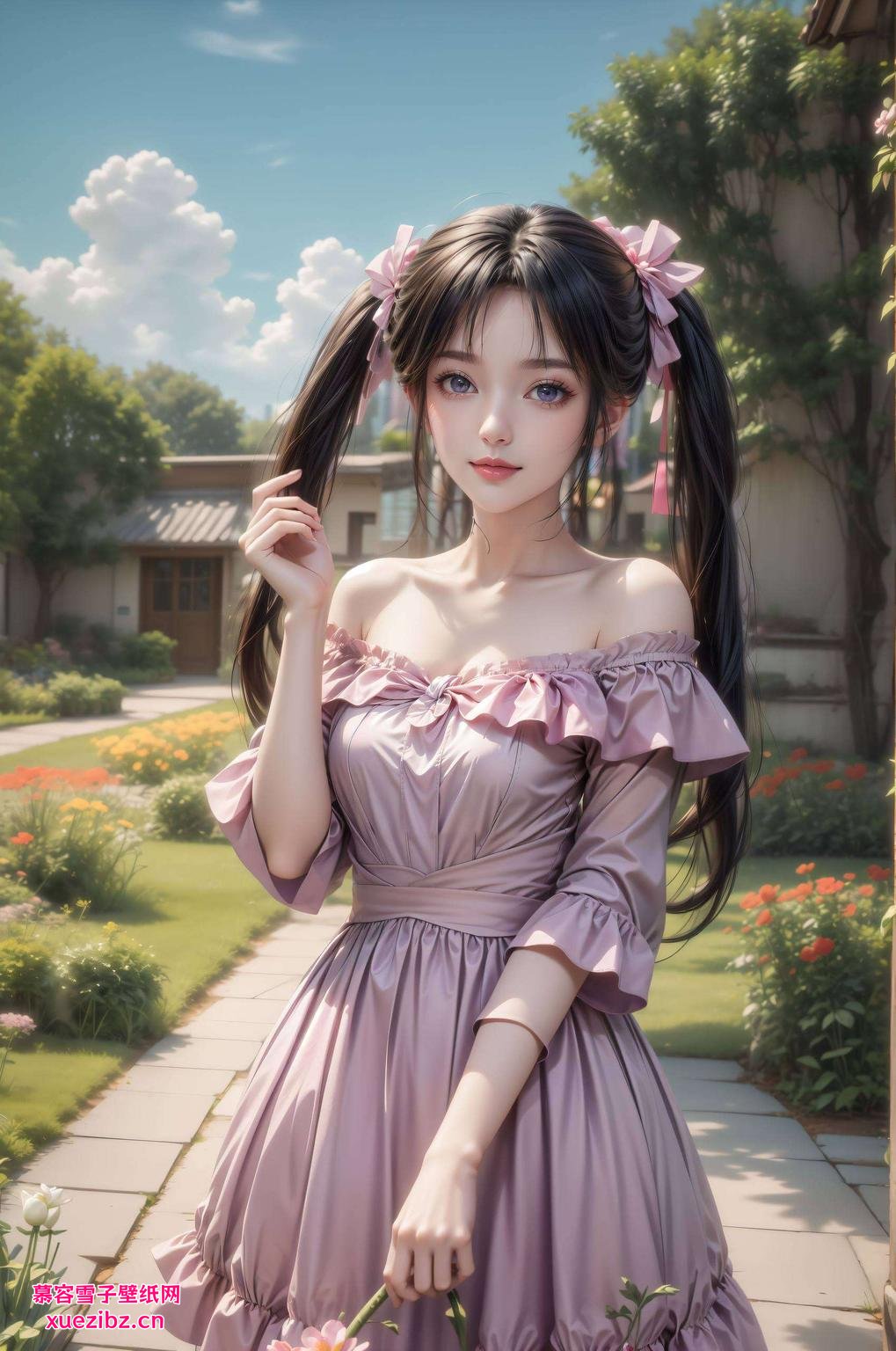 细腻笔触勾勒古香古色壁纸