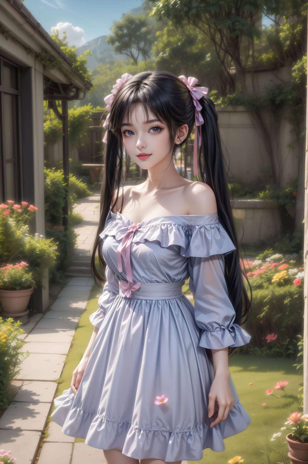 细腻描绘赢赞美碧瑶微笑倩影映