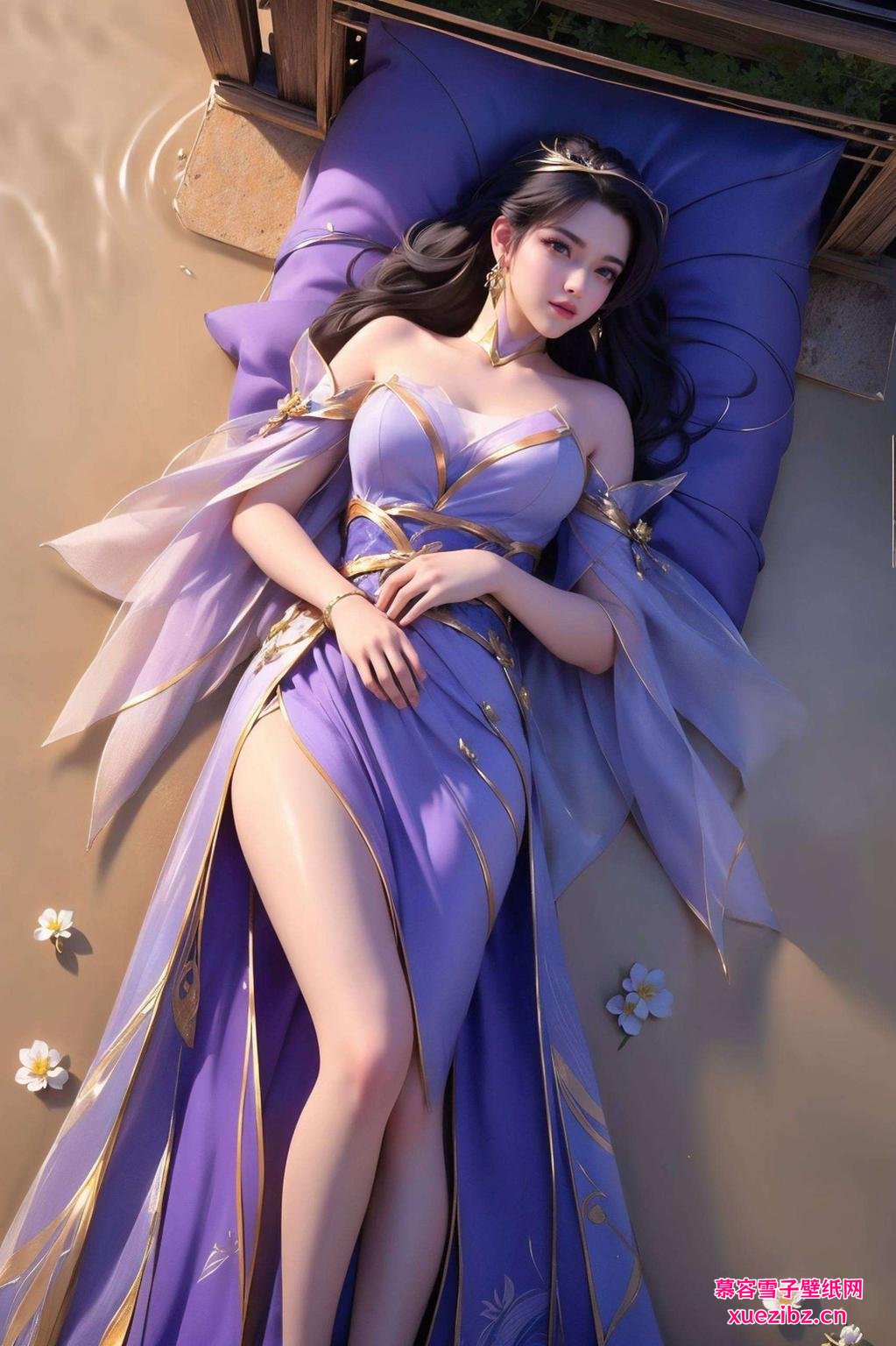 高清细腻今天给大家带来一款超级养眼的4K宽屏壁纸！这款壁纸以楚灵玉为主题