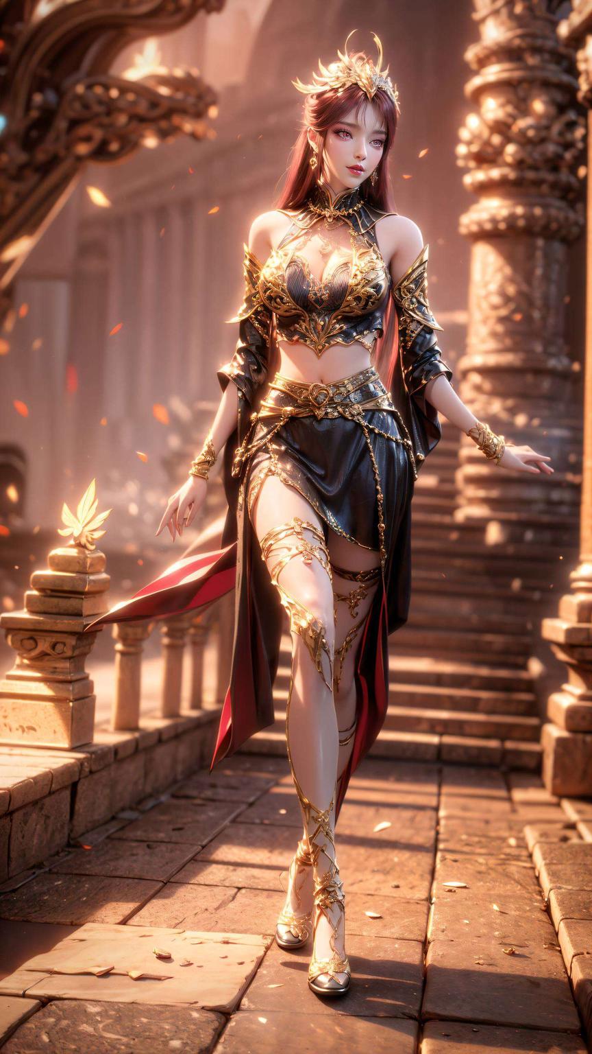 今天给大家带来这款古香古色的毒血夫人壁纸古典韵味十足