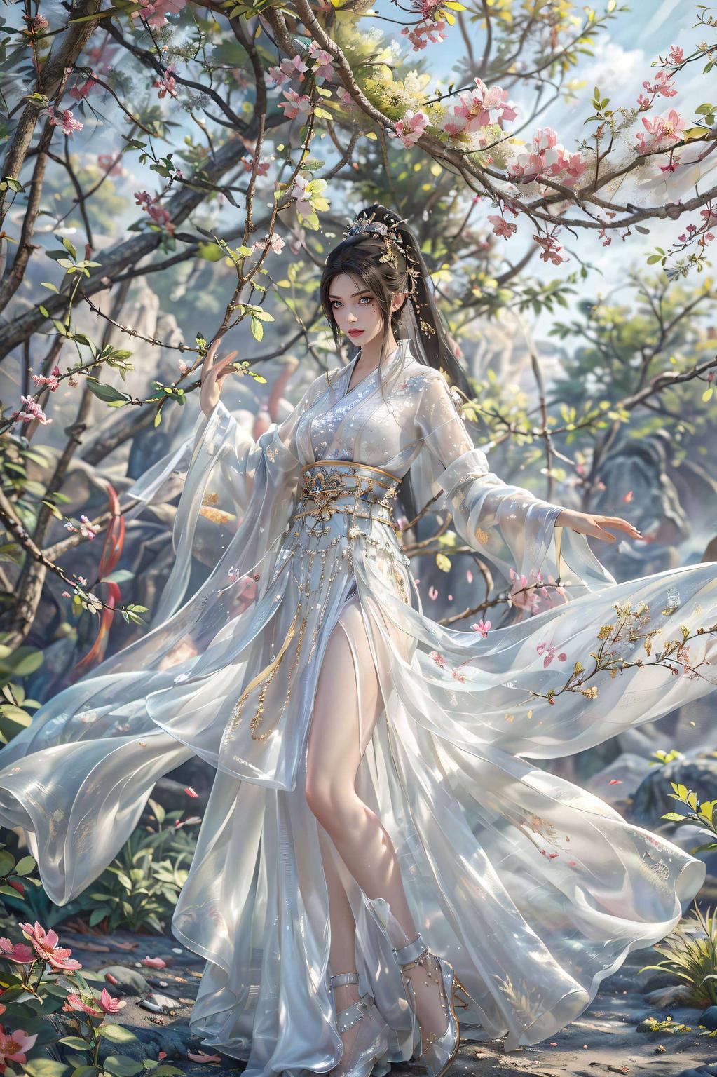 永生方清雪AI素材