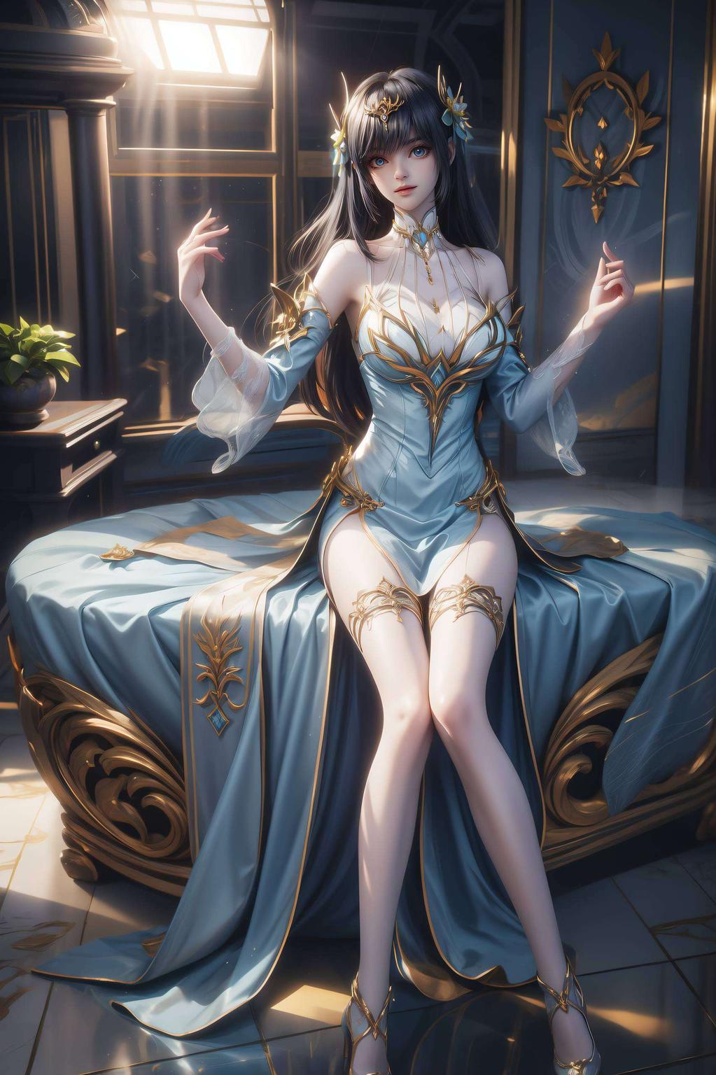 美得让人心动！清新的画风枫玲儿高清全屏壁纸