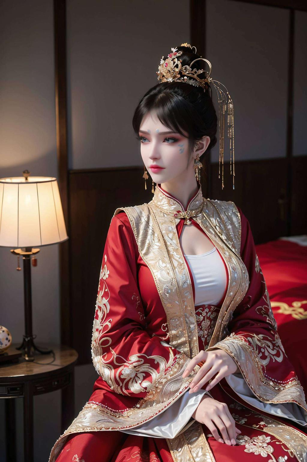 快来看看这壁纸是怎么制作的吧专为苹果桌面打造！看这凤清儿