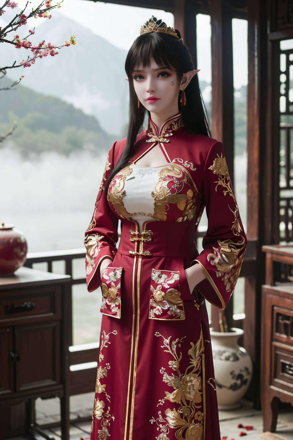 快来感受这独特的古典魅力吧！”凤清儿翩翩起舞