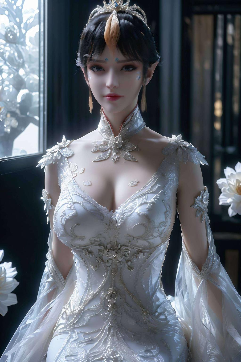 国漫迷们这款4K超清凤清儿壁纸