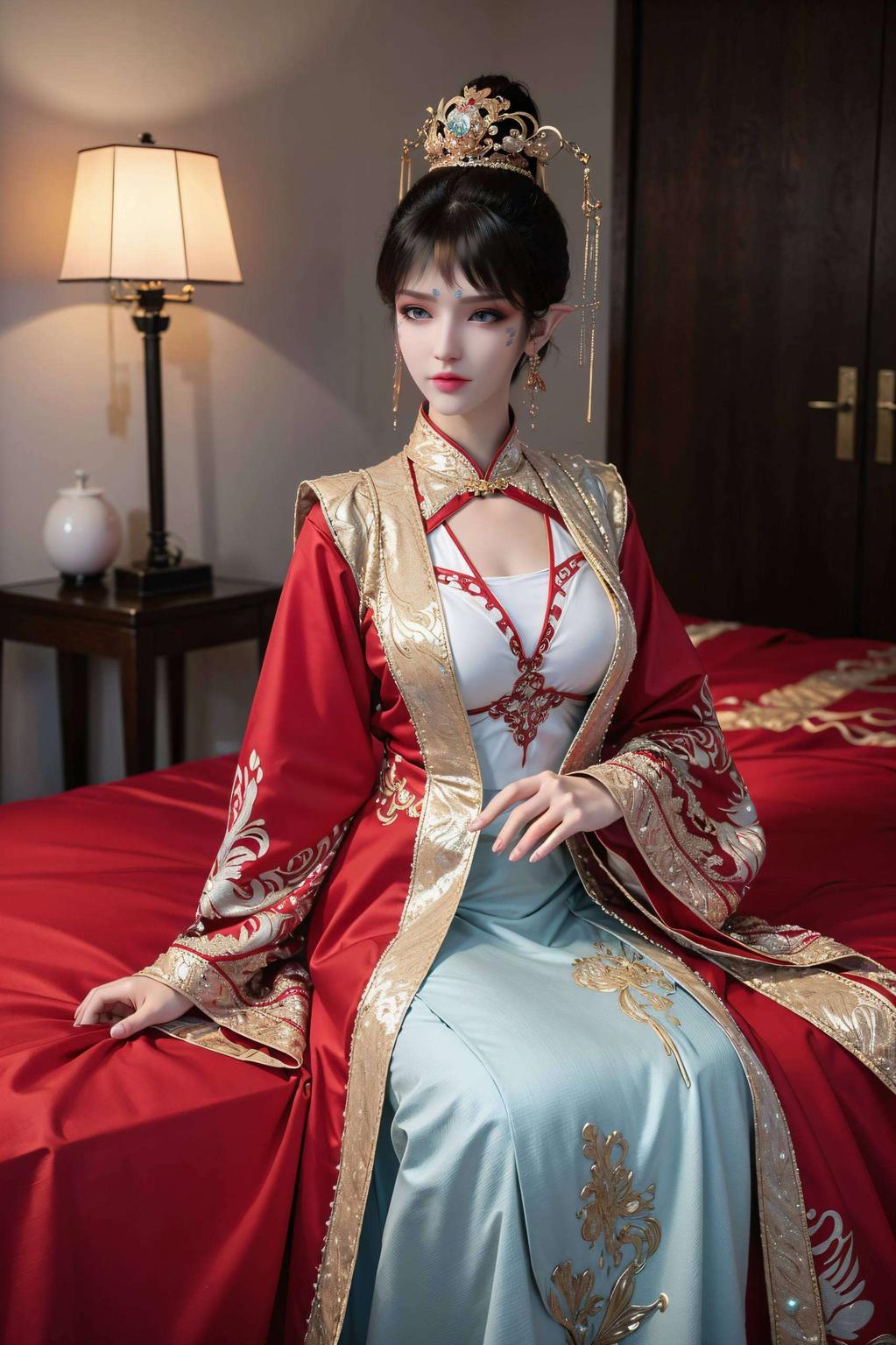 今天给大家带来一组唯美完美像素的安卓桌面壁纸！快来看看这位美丽的凤清儿