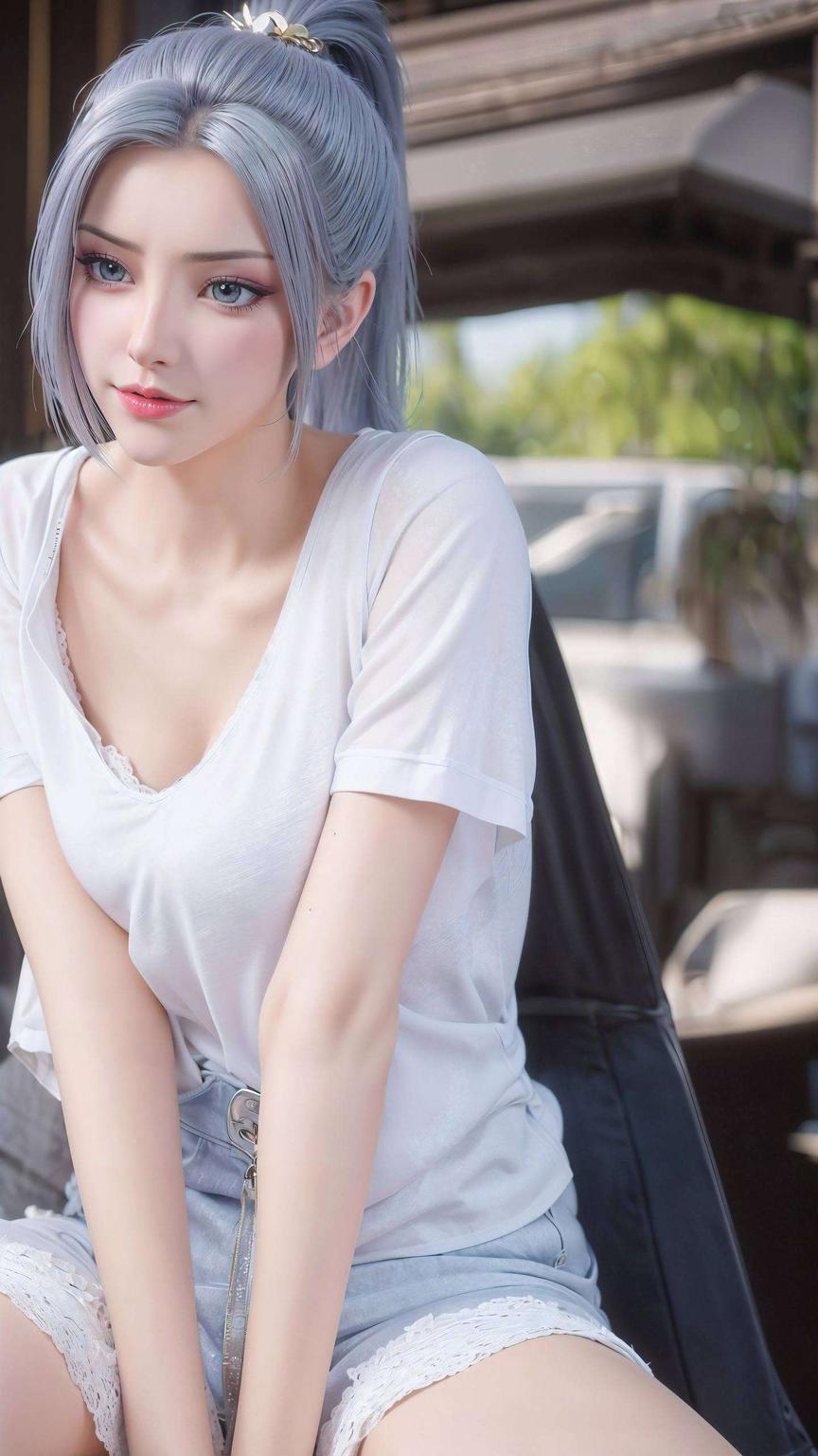 大家好！今天教你们如何用韩四月的照片打造超高清护眼PCins风壁纸让你的电脑桌面瞬间焕然一新！