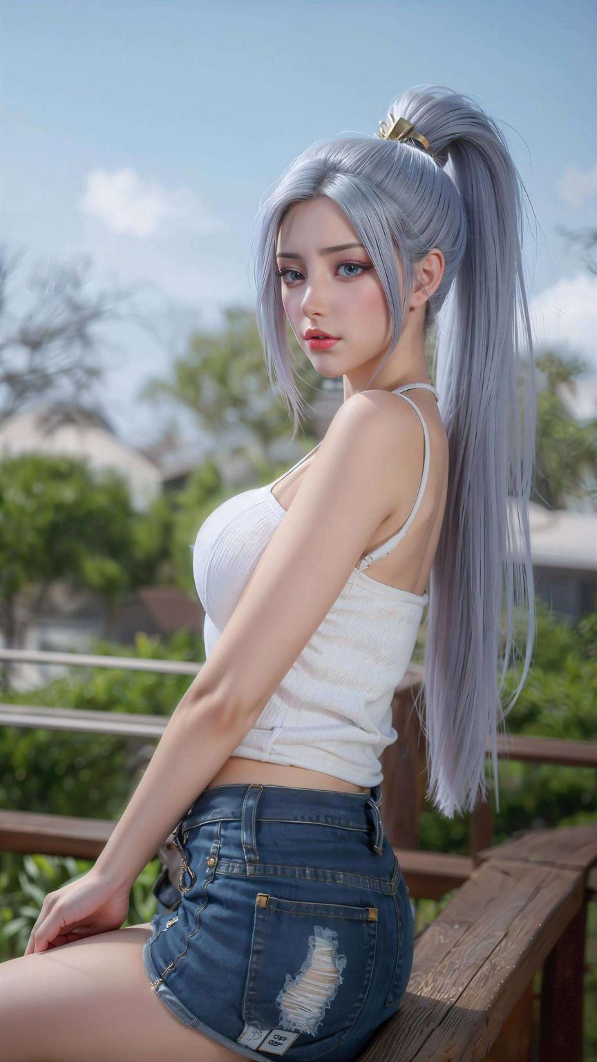 瞬间点亮你的电脑桌面！电脑ins风满满！尤其韩月回眸高清壁纸