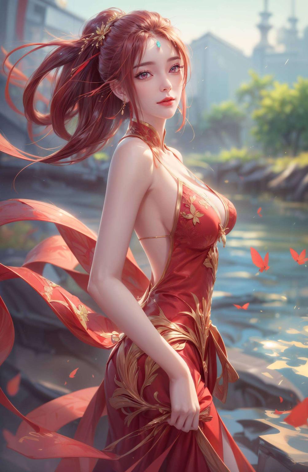 红凰正脸壁纸简洁大气