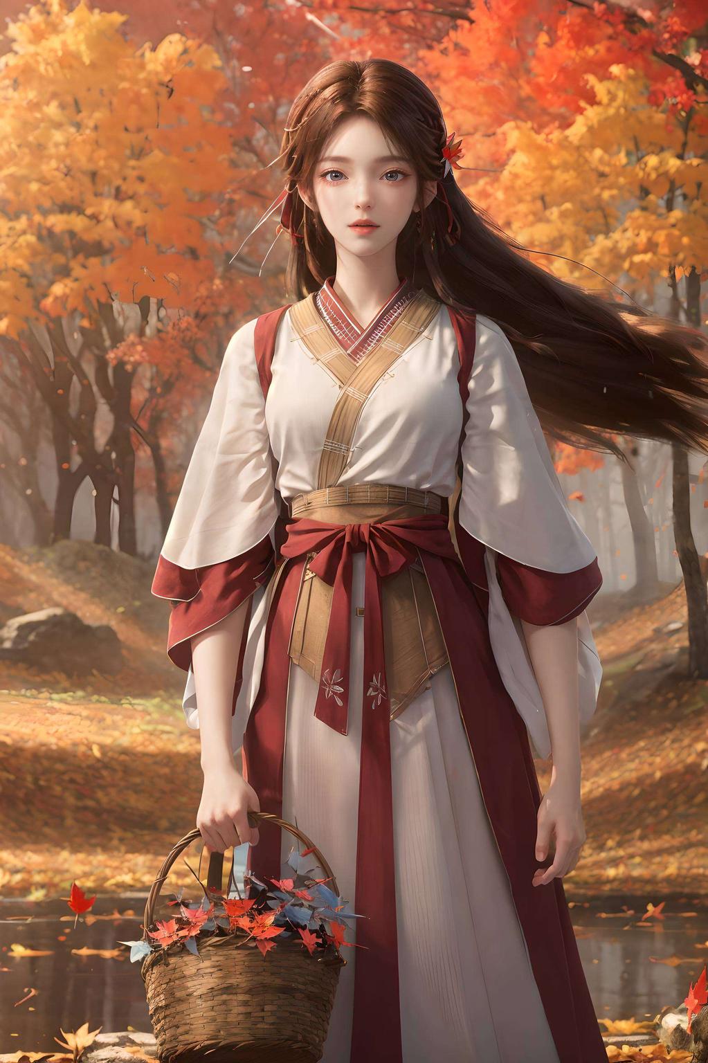 火灵儿采桑女让你的电脑瞬间焕发炫彩魅力！