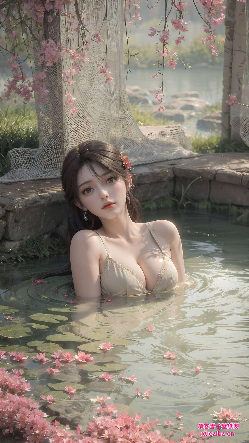 静谧中绽放光彩火灵儿一笔勾勒