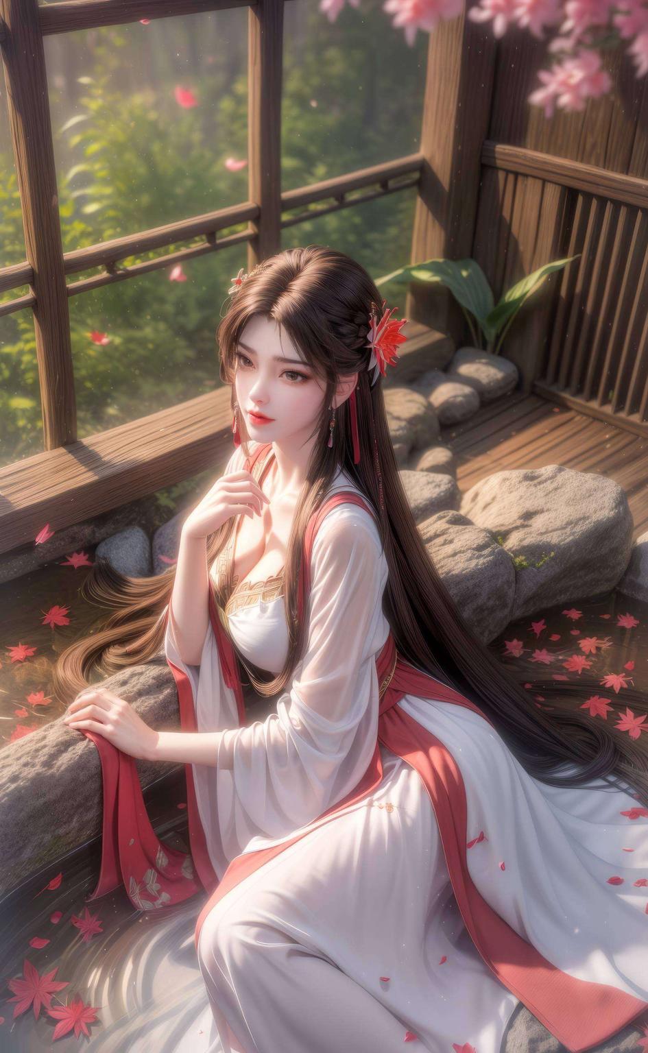 美得让人心动火灵儿俏皮壁纸