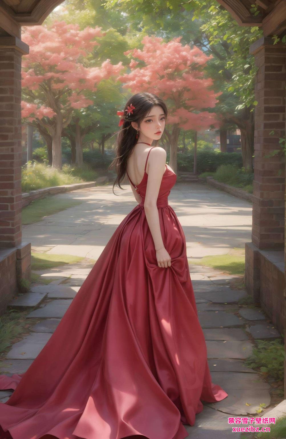 火灵儿长大啦！这款1920x1080的护眼壁纸清晰呈现每一细节