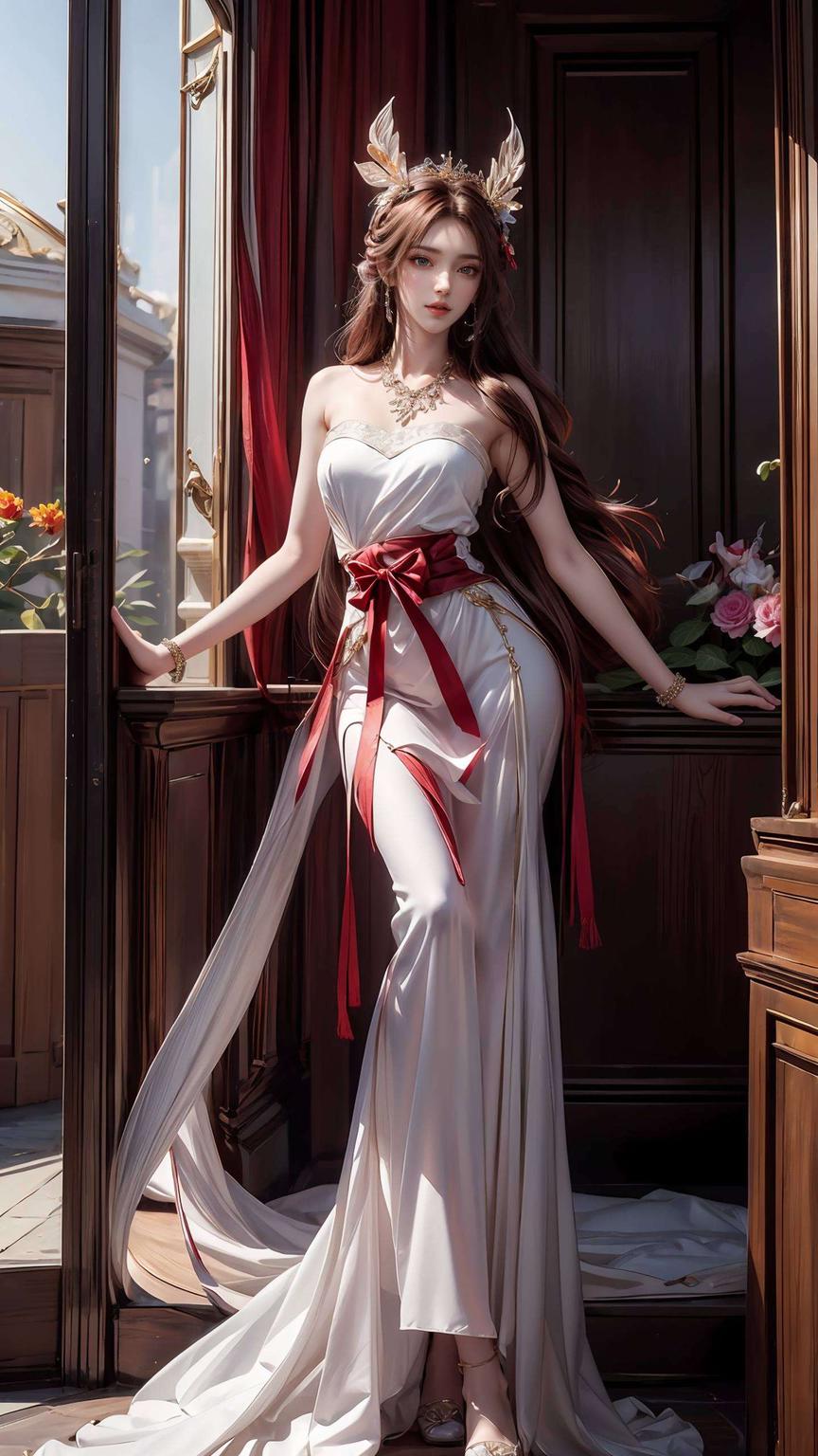 快来领取你的绿色视觉盛宴！采桑女风情万种