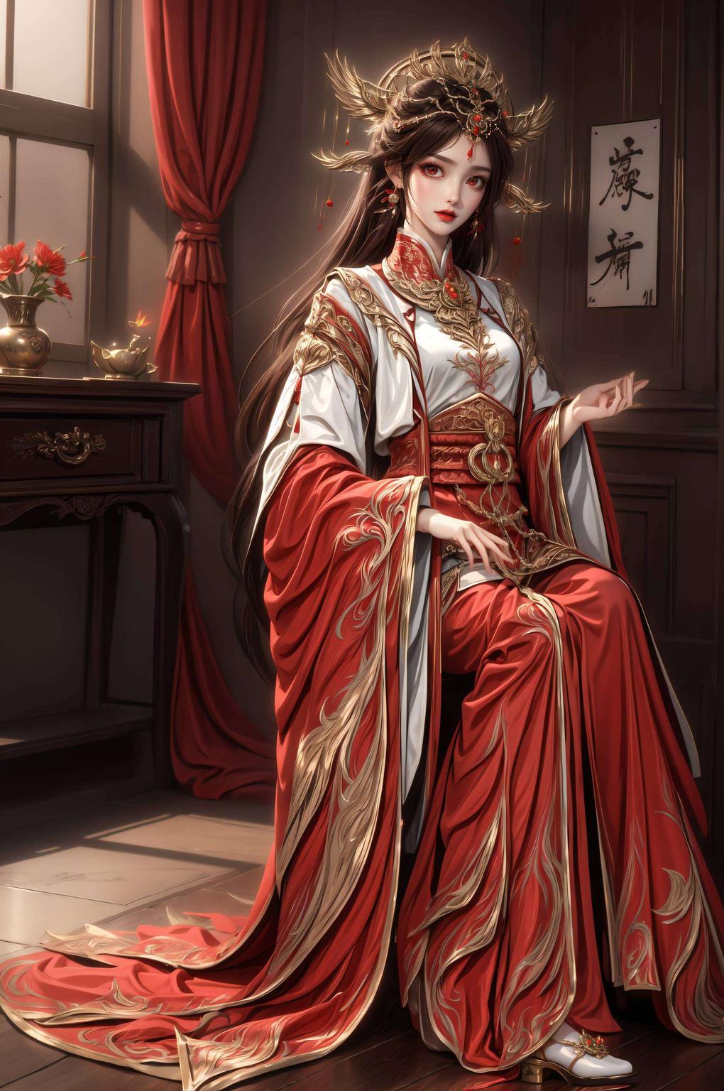 火灵儿全身壁纸伤感氛围中藏着别样的魅力