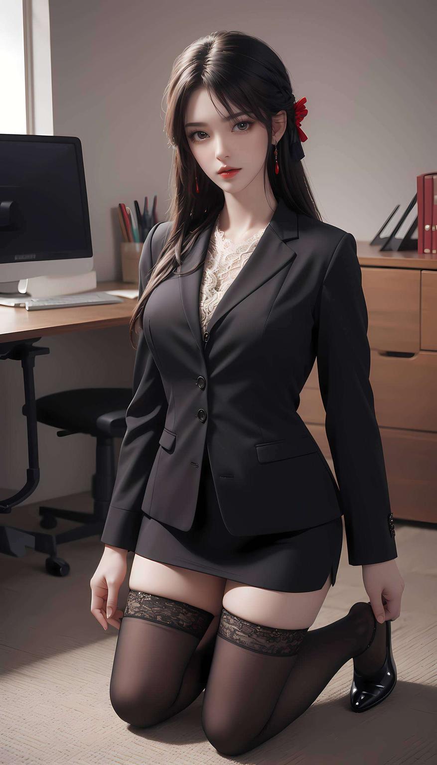 iPhone必备！完美世界中火灵儿的灵动身影唯美至极