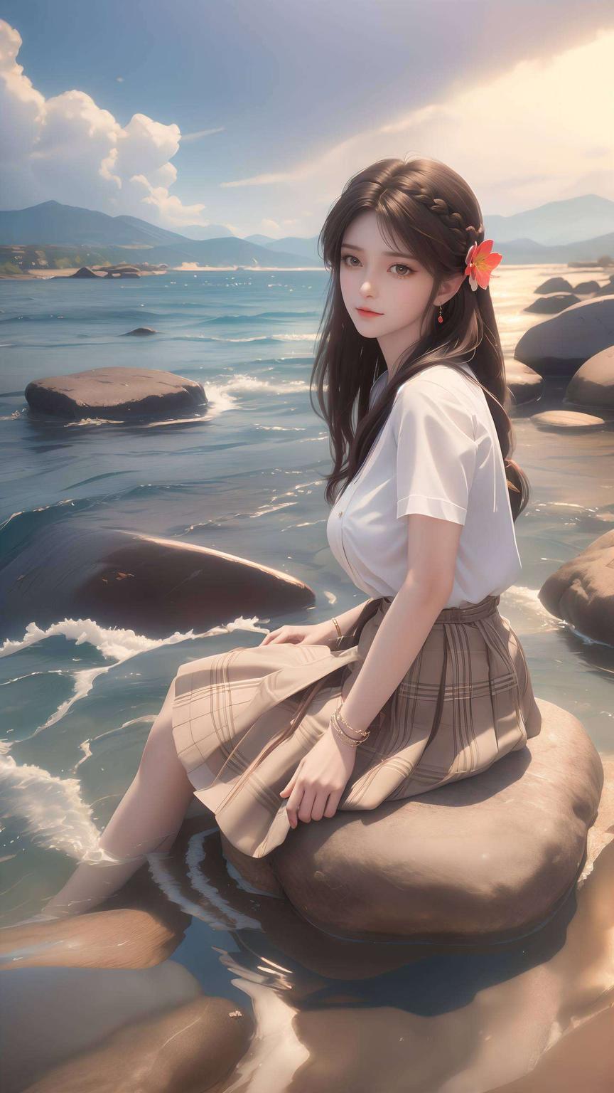 壁纸界的璀璨星辰火灵儿之美