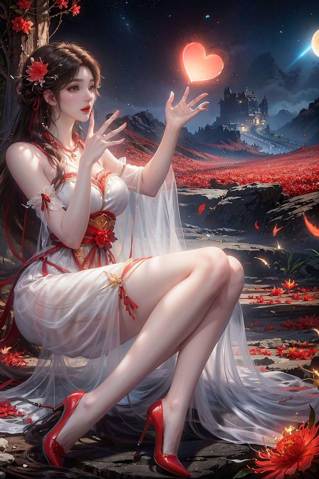 护眼又养眼！高清细腻火灵儿壁纸4k