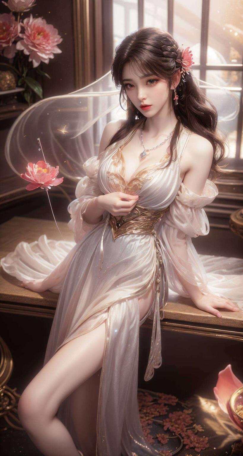 特别适合ipad哦！看看这款火灵儿的古风壁纸今天给大家带来一款超美的二次元女生壁纸