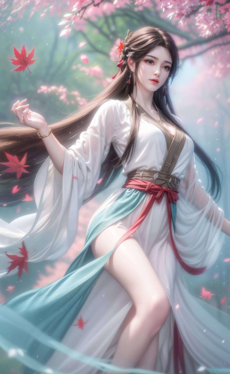 感受国漫魅力石昊与火灵儿携手漫步在完美世界