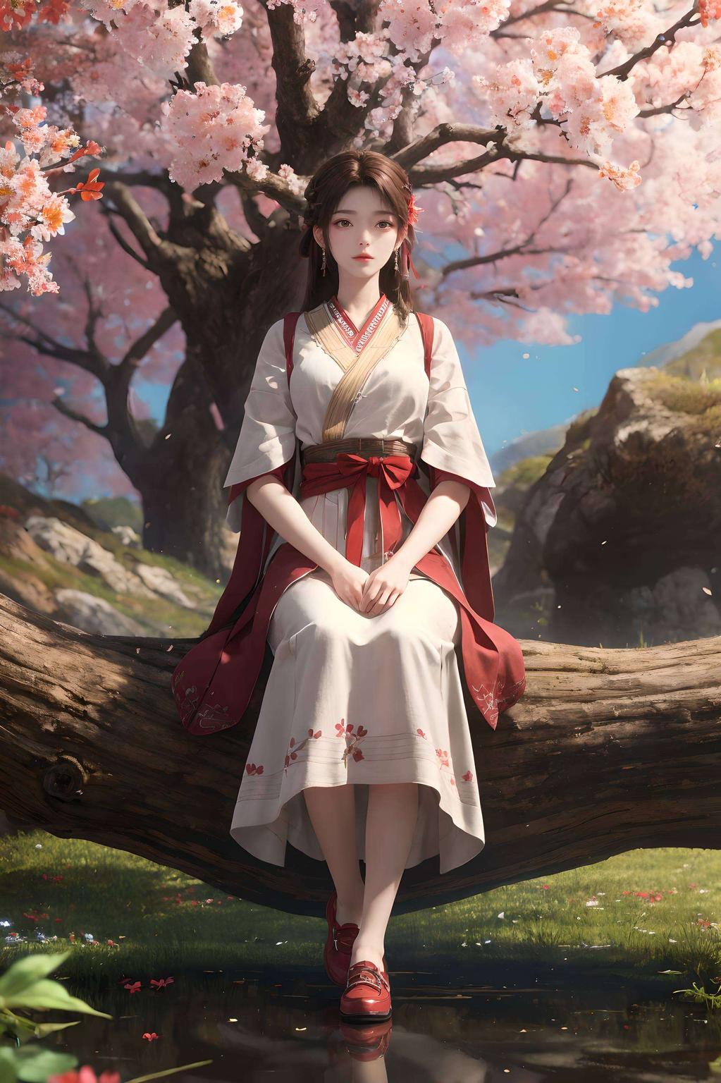 火灵儿剧场版炫彩壁纸电脑桌面瞬间焕新