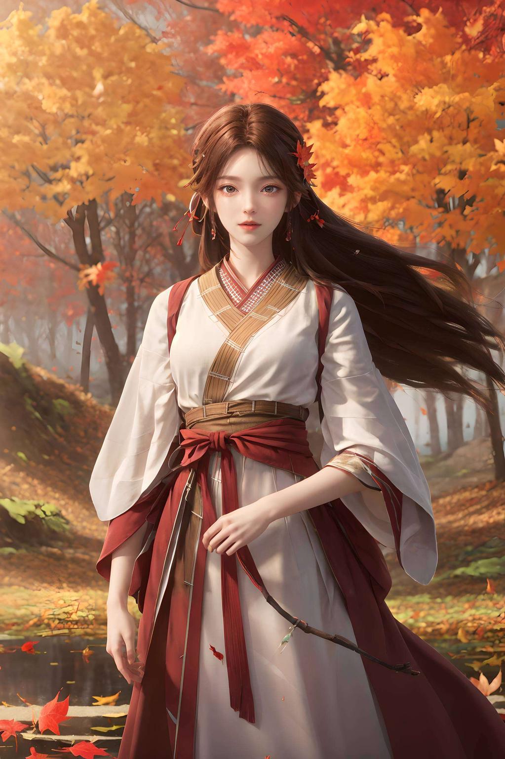 美不胜收！晨曦中的月婵