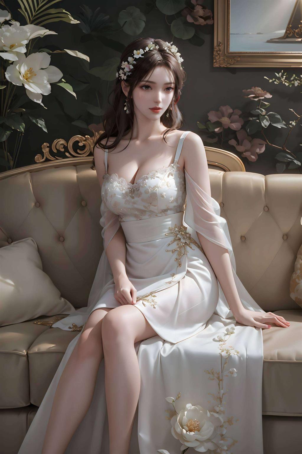 【超精致动漫壁纸苹果古风】——来看这款《火灵儿》高清手机壁纸细腻的古风元素