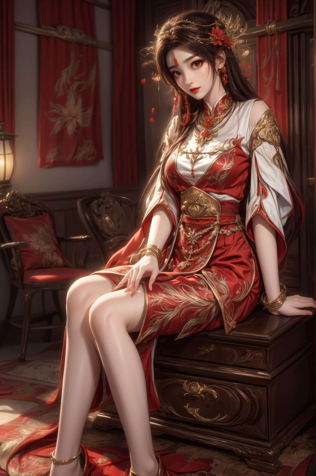 火灵儿与柳神共舞这款动态壁纸不仅简洁护眼