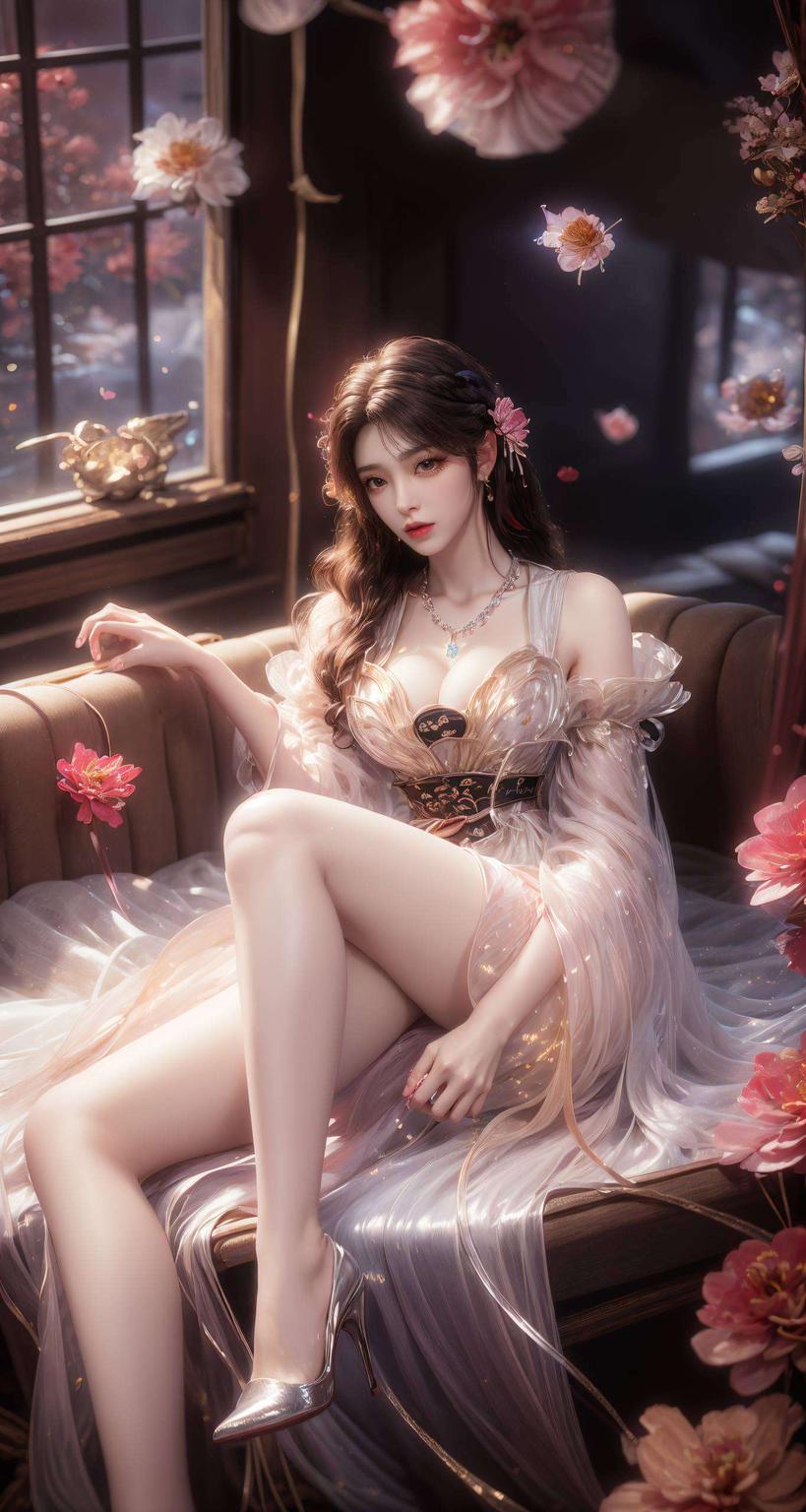 灵气逼人！高清1920x1080火灵儿背面