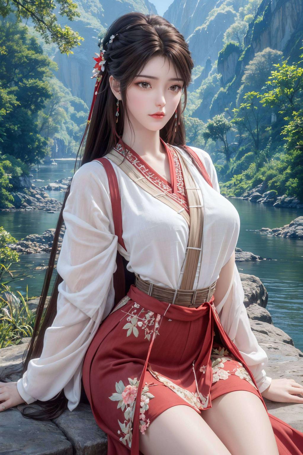 火灵儿翩翩舞动高清壁纸映辉煌