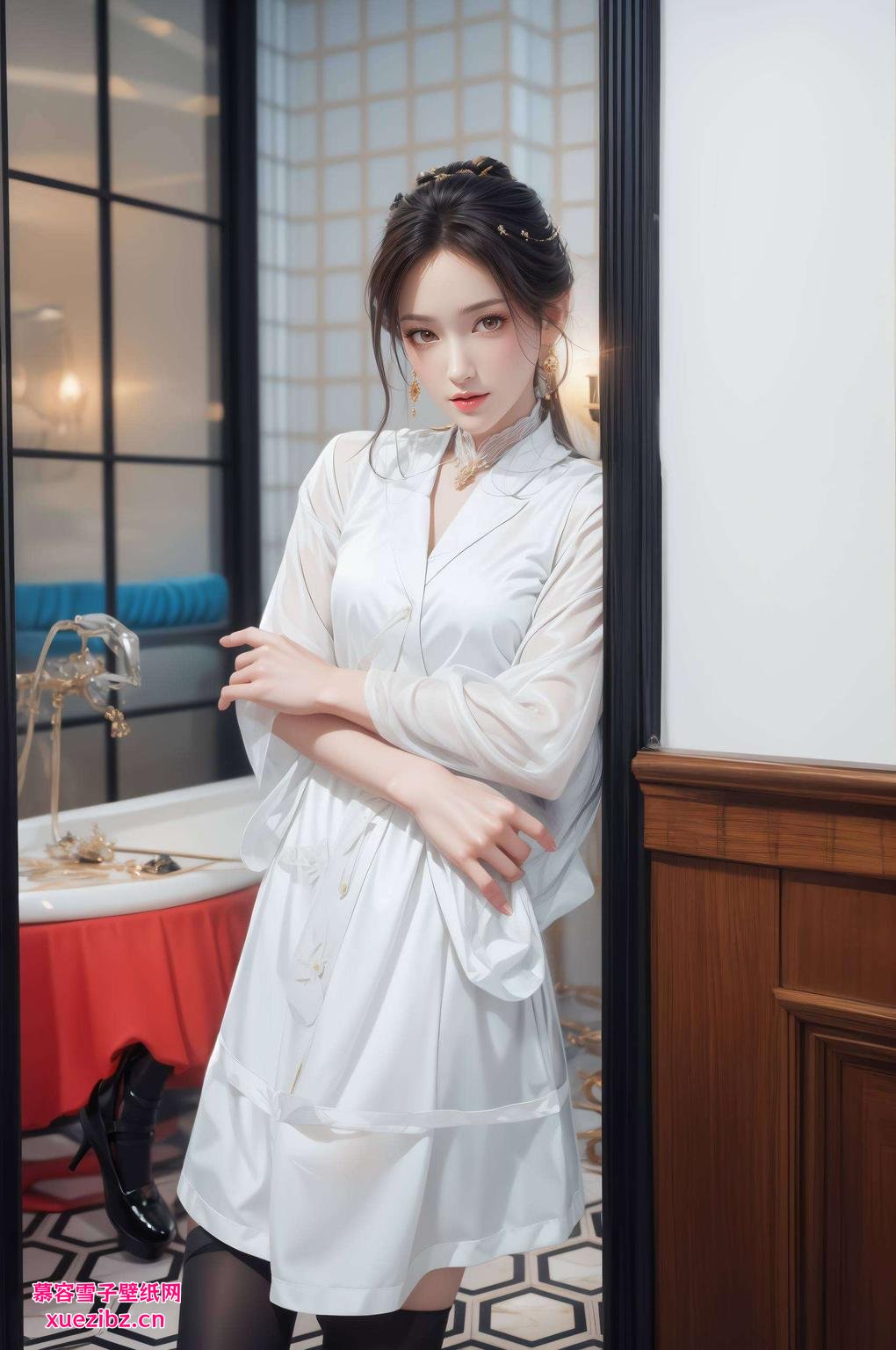 美得让人眼前一亮！轻柔的紫色调锁屏如梦幻般绽放