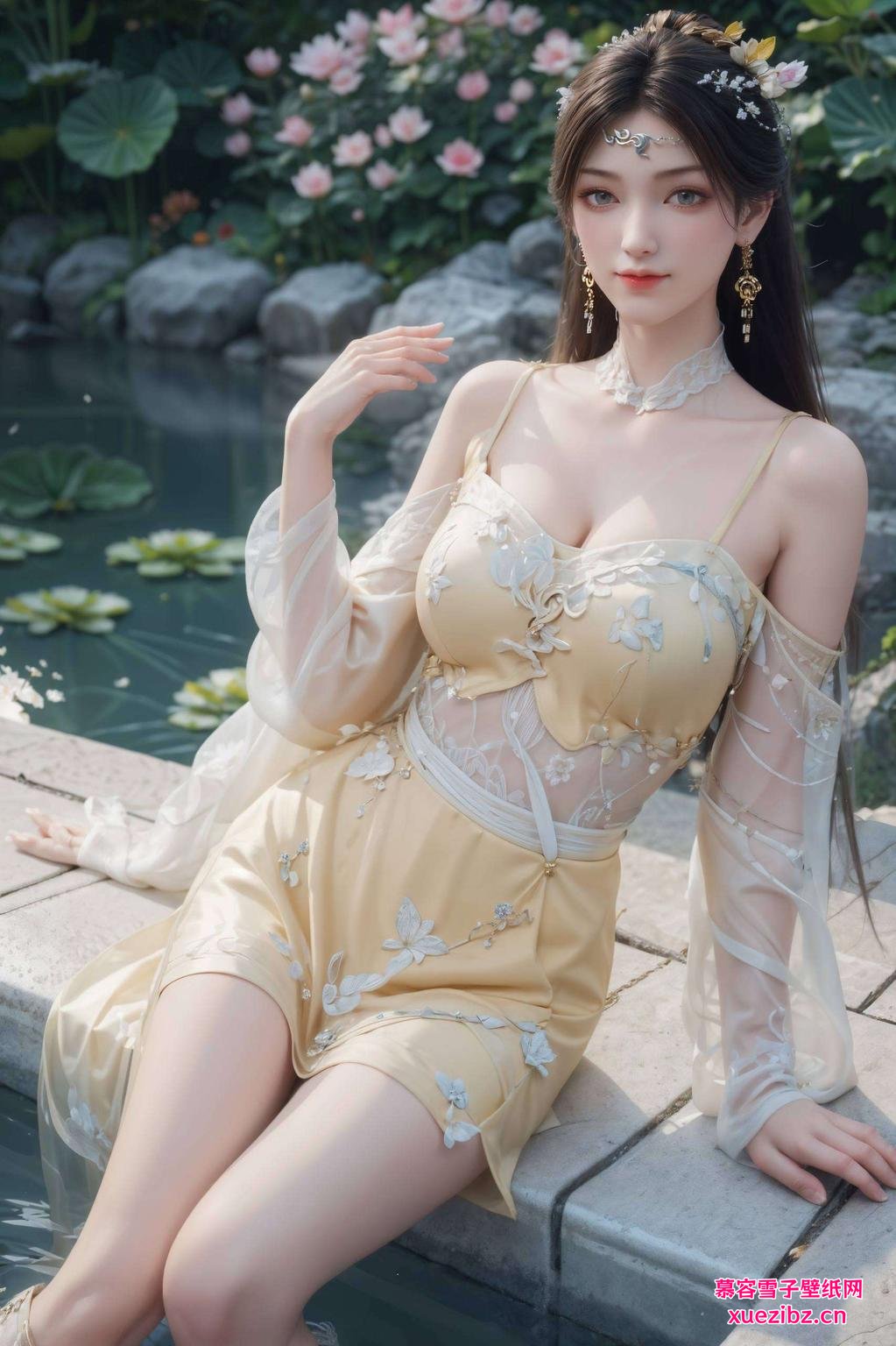 视觉效果惊艳金瓶儿高清壁纸