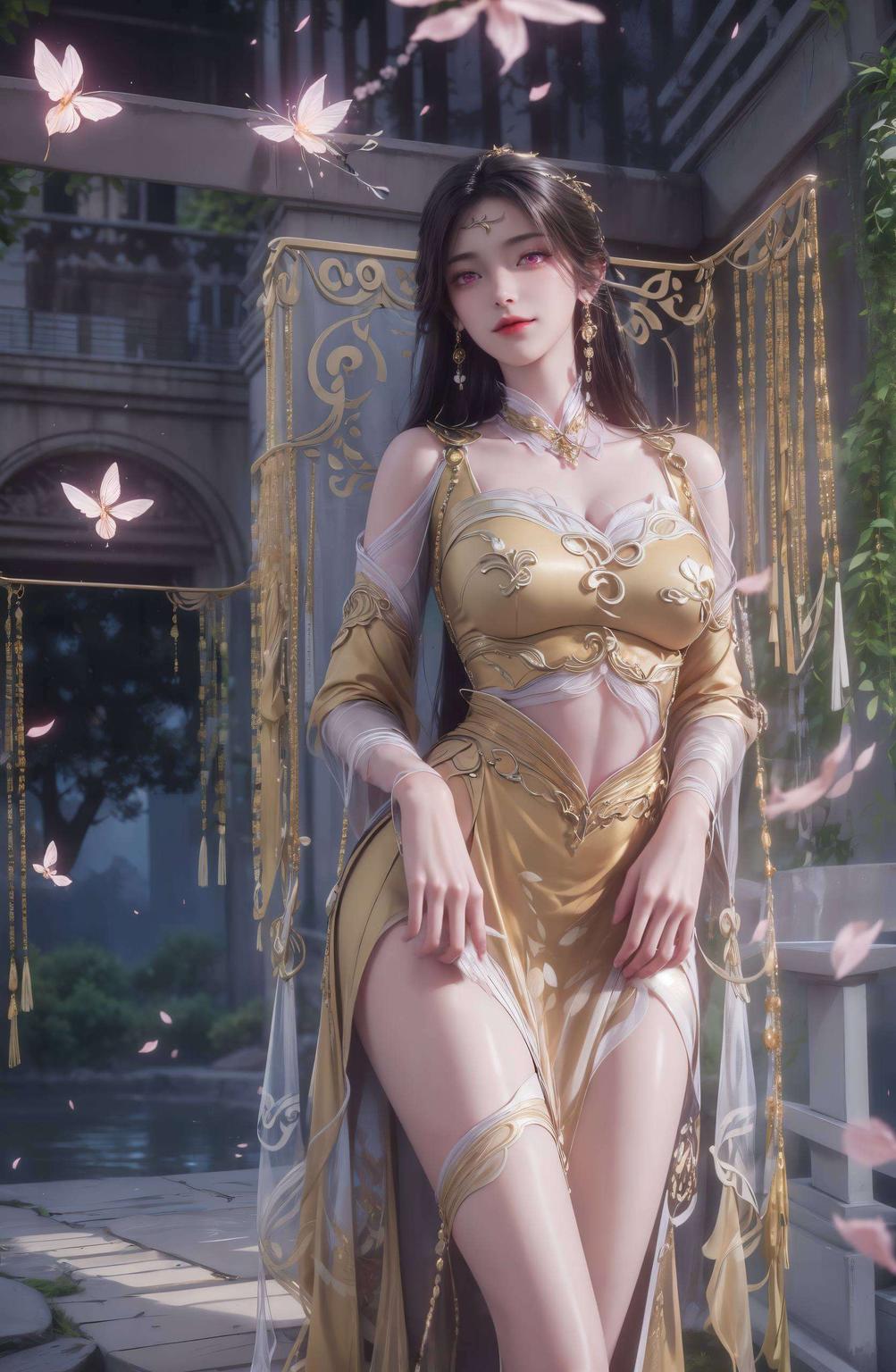 可爱灵动金瓶儿动态壁纸