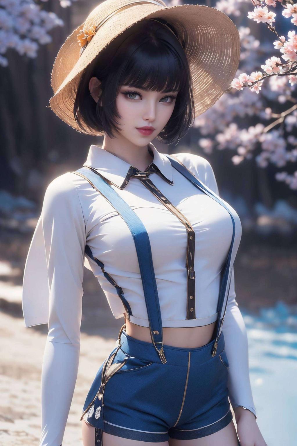 犹如一股清流这款‘小小姬青壁纸’护眼桌面背景来啦！清新的色调