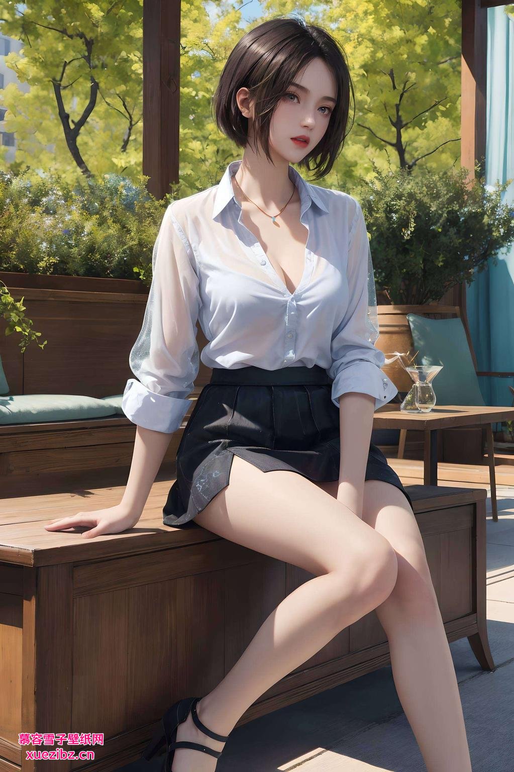 姬如雪半脸壁纸感受国漫之美