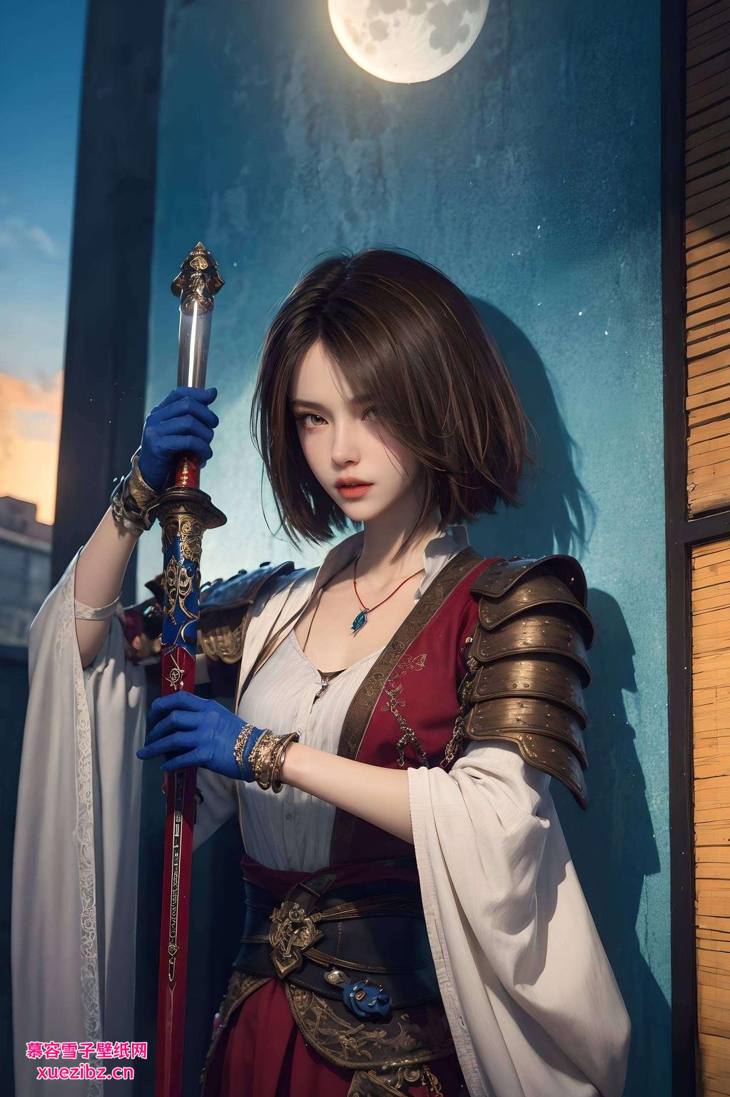 炫彩壁纸映痛楚动人心魄