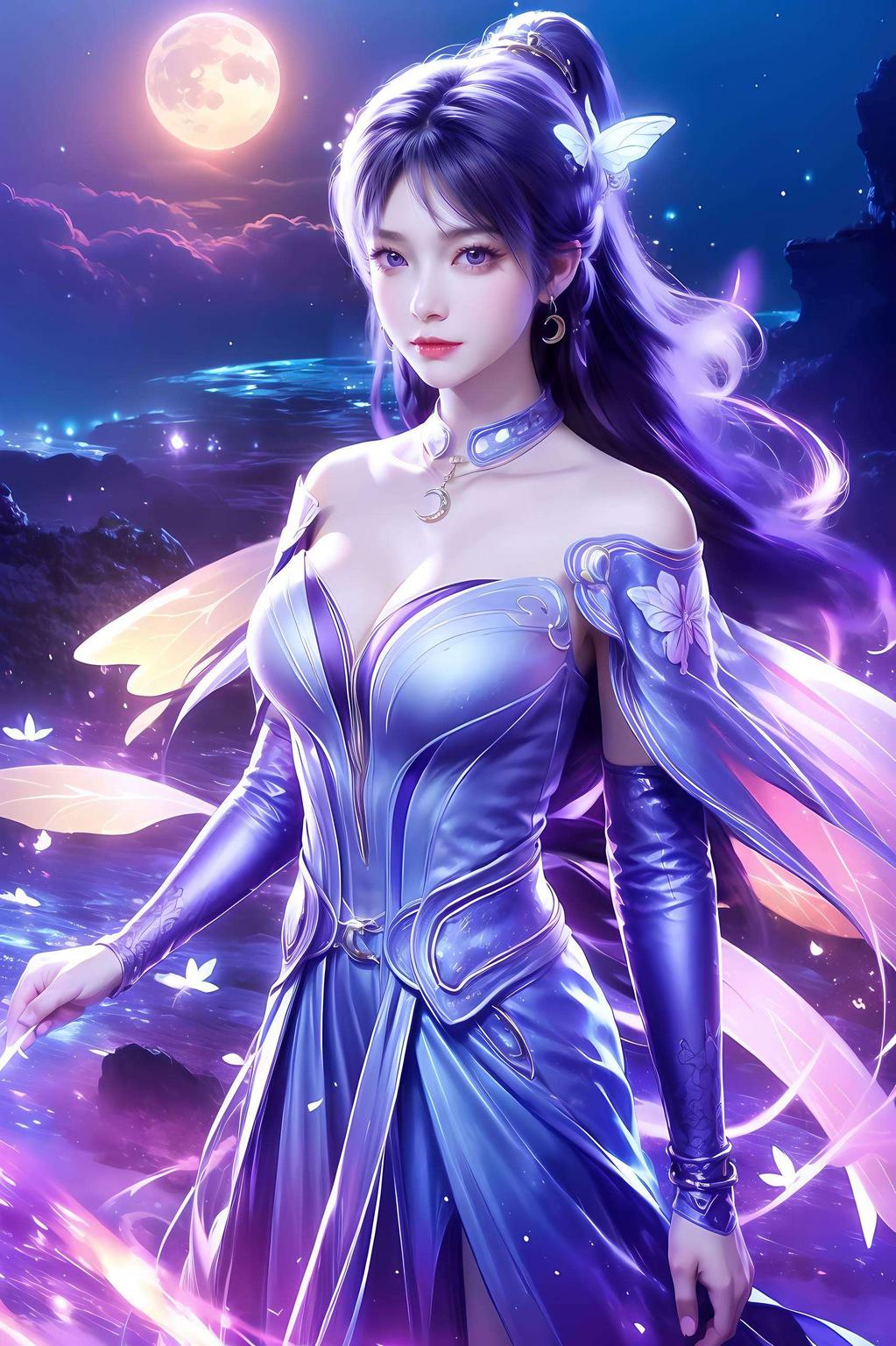 姬紫月高清壁纸IPad与手机皆可享受！细腻画质