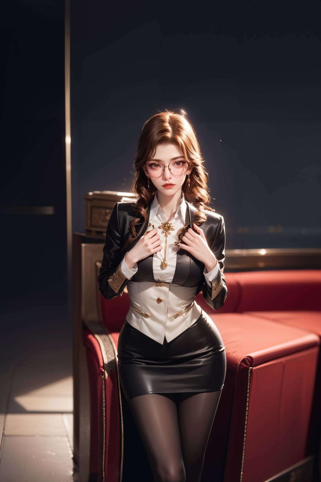 橘子姐甜美可爱让你电脑桌面瞬间变身浪漫武侠世界