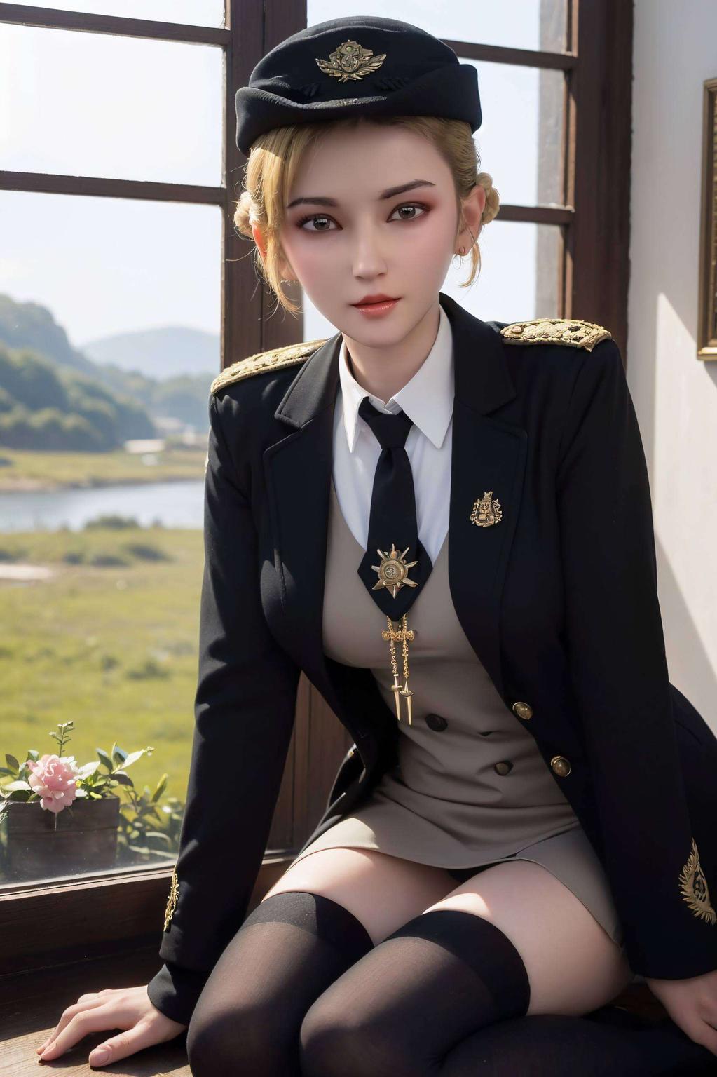 一机在手国漫美女雄兵连怜风壁纸图片