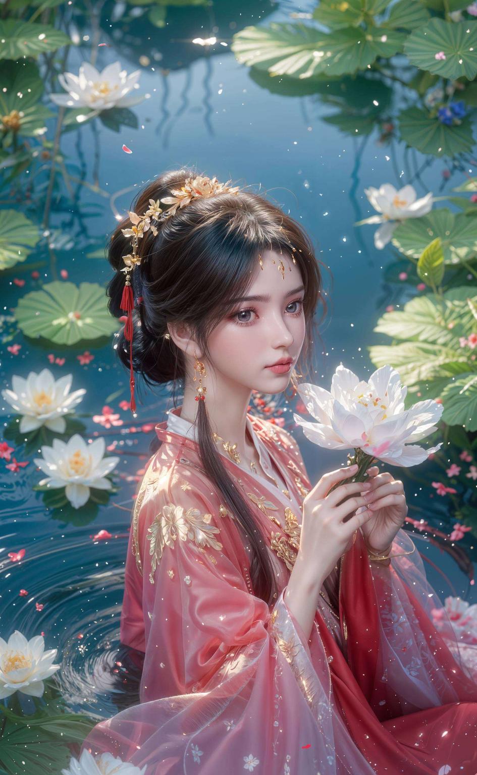 清丽脱俗让你的iPhone壁纸瞬间变身古风画卷