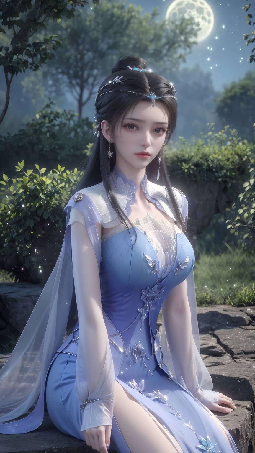 泪光闪烁带给你国漫女神李慕婉的精美壁纸