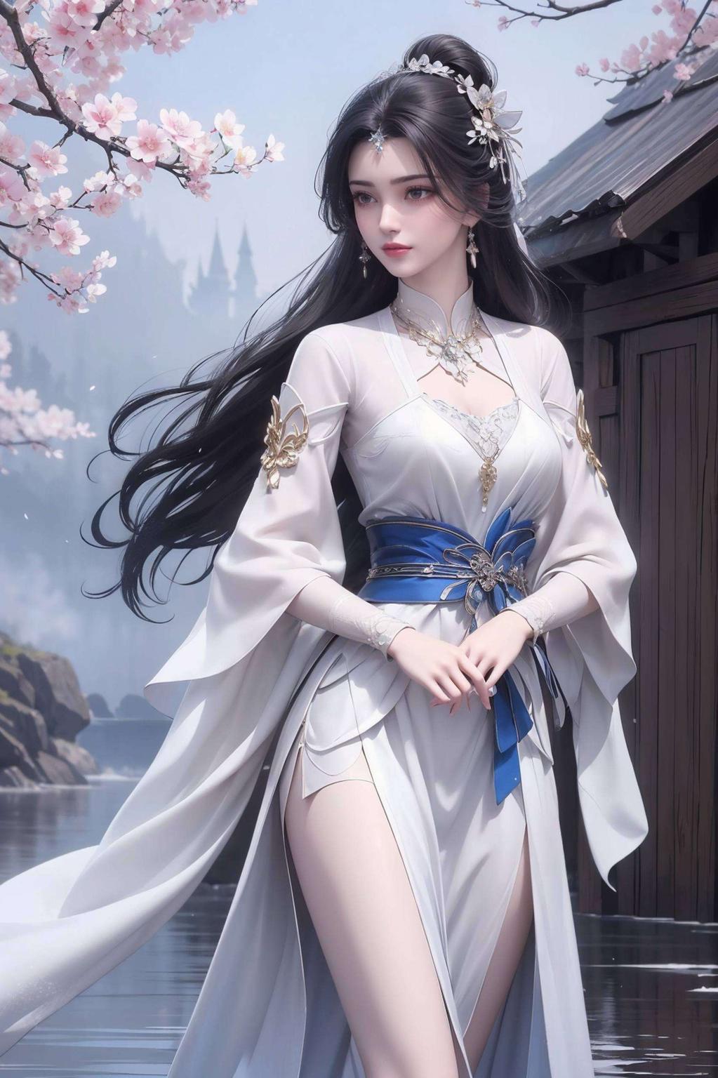 画面里美得如同一幅画