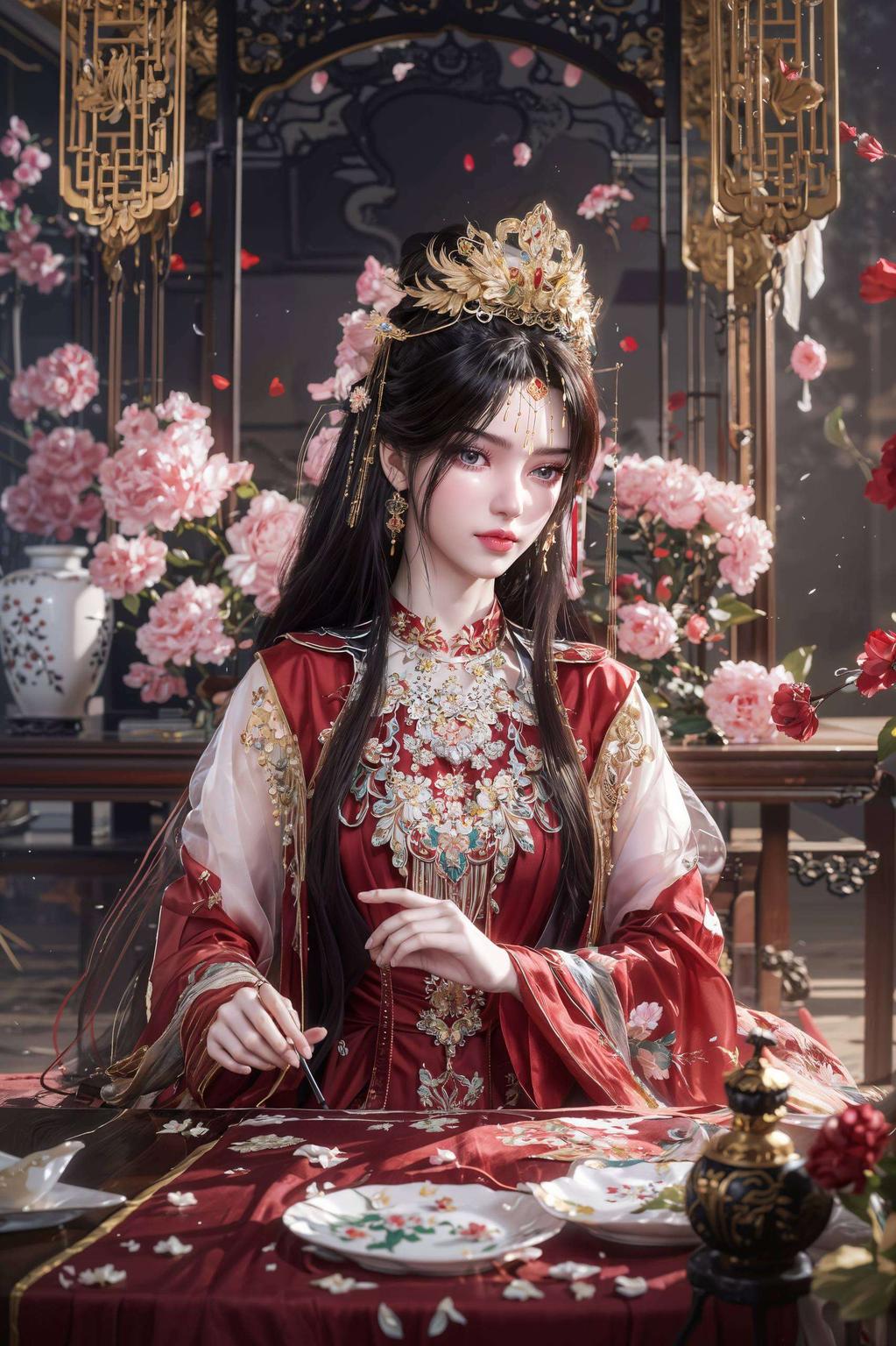 古韵建筑映衬古风韵味