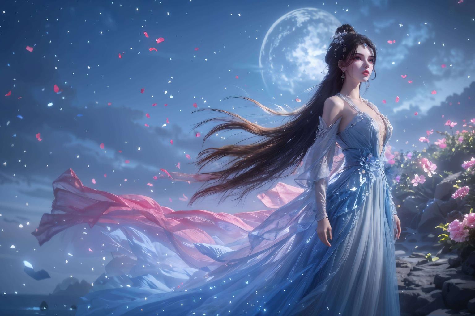 每一笔都细腻如丝李慕婉横屏壁纸