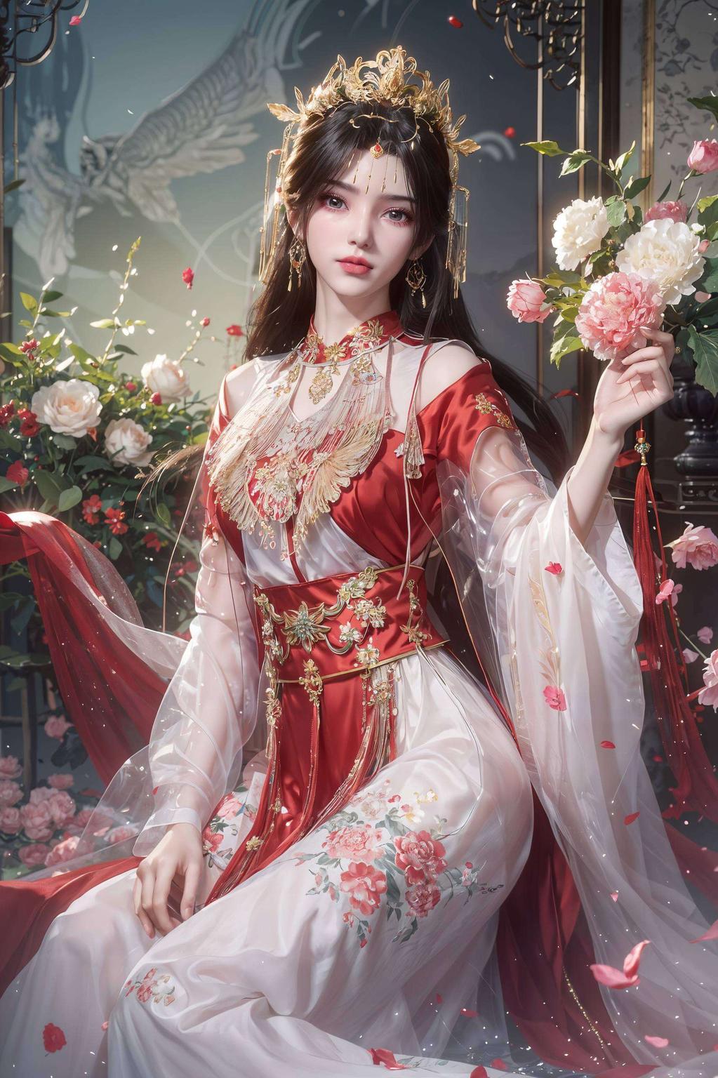 李慕婉静谧美照一瞥倾心