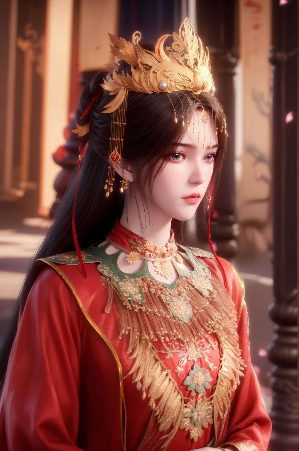 今天给大家带来一款古香古色的4K超清无水印壁纸主角是李慕婉