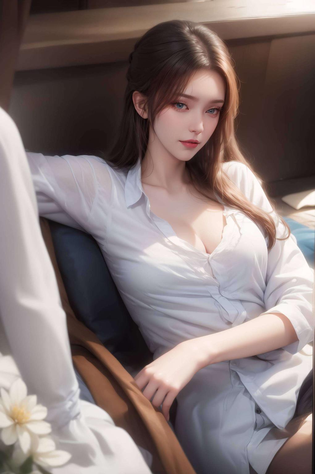 仿佛仙子漫步云端今天给大家带来一款超美的极简风壁纸！这款李慕婉纱衣的壁纸