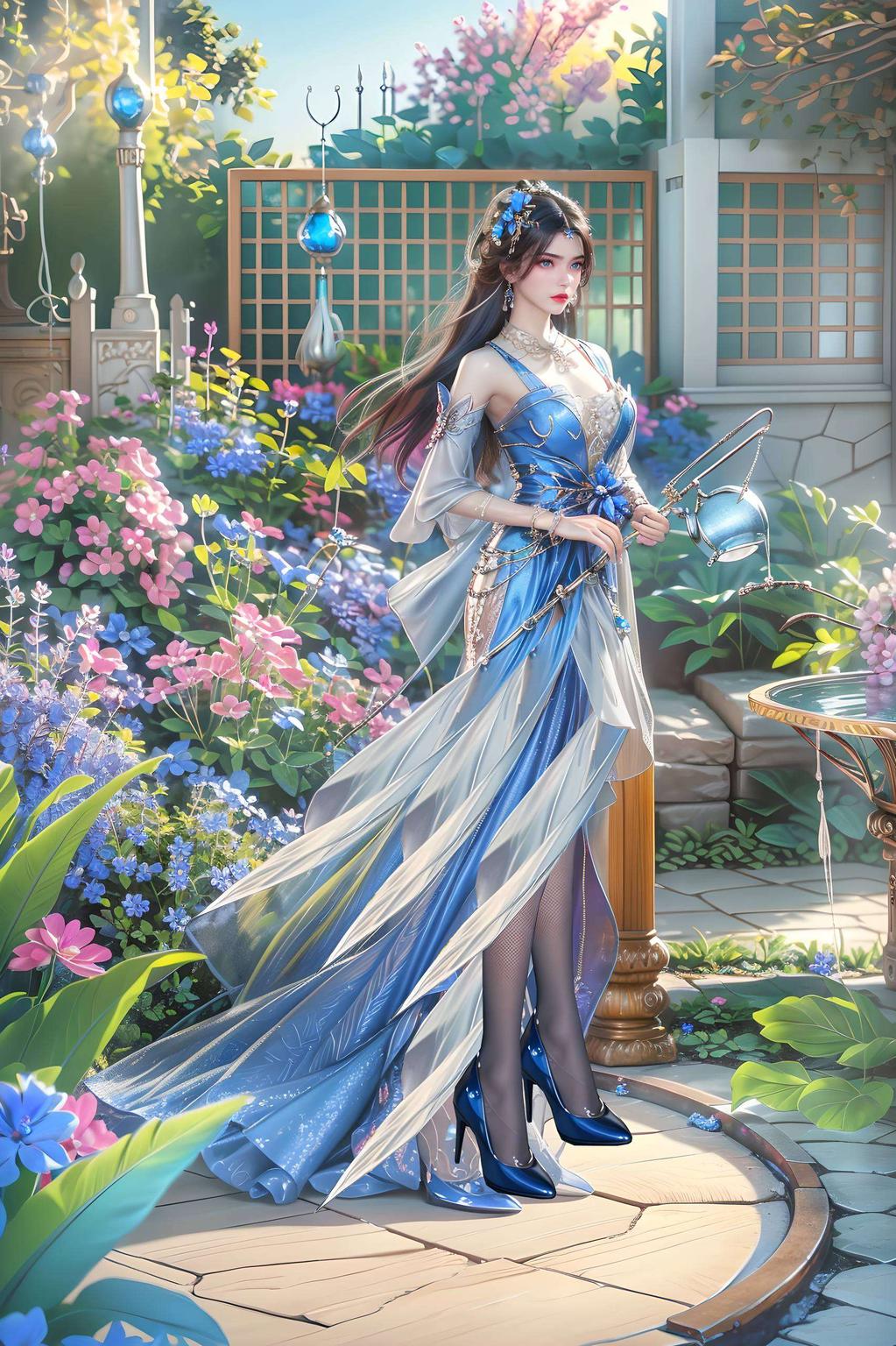 “嘿大家好！今天给大家带来一款超清新的二次元壁纸